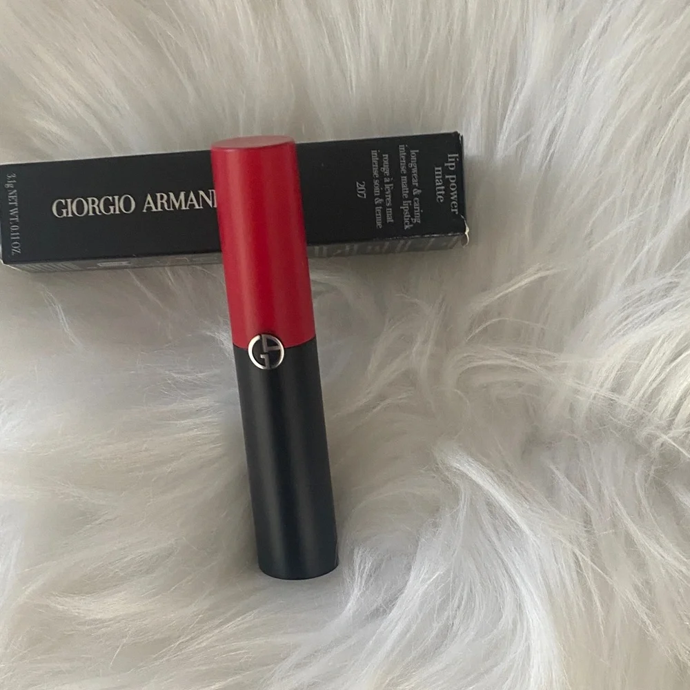 Giorgio Armani Lip Power Matte Lipstick — new in box devoted 207